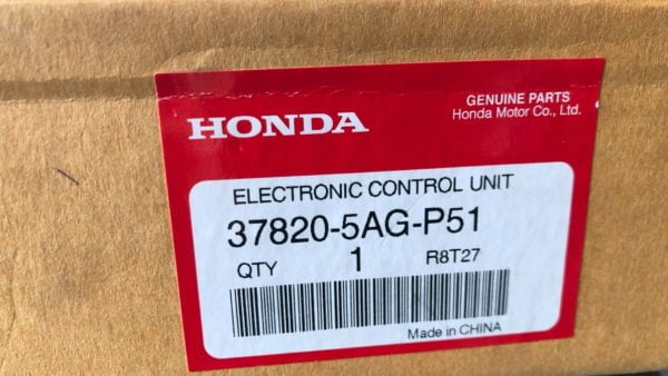 Honda Civic Engine Control Unit" 37820-5AG-P51"