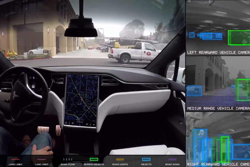 How Tesla car uses AI to establish Autopilot?
