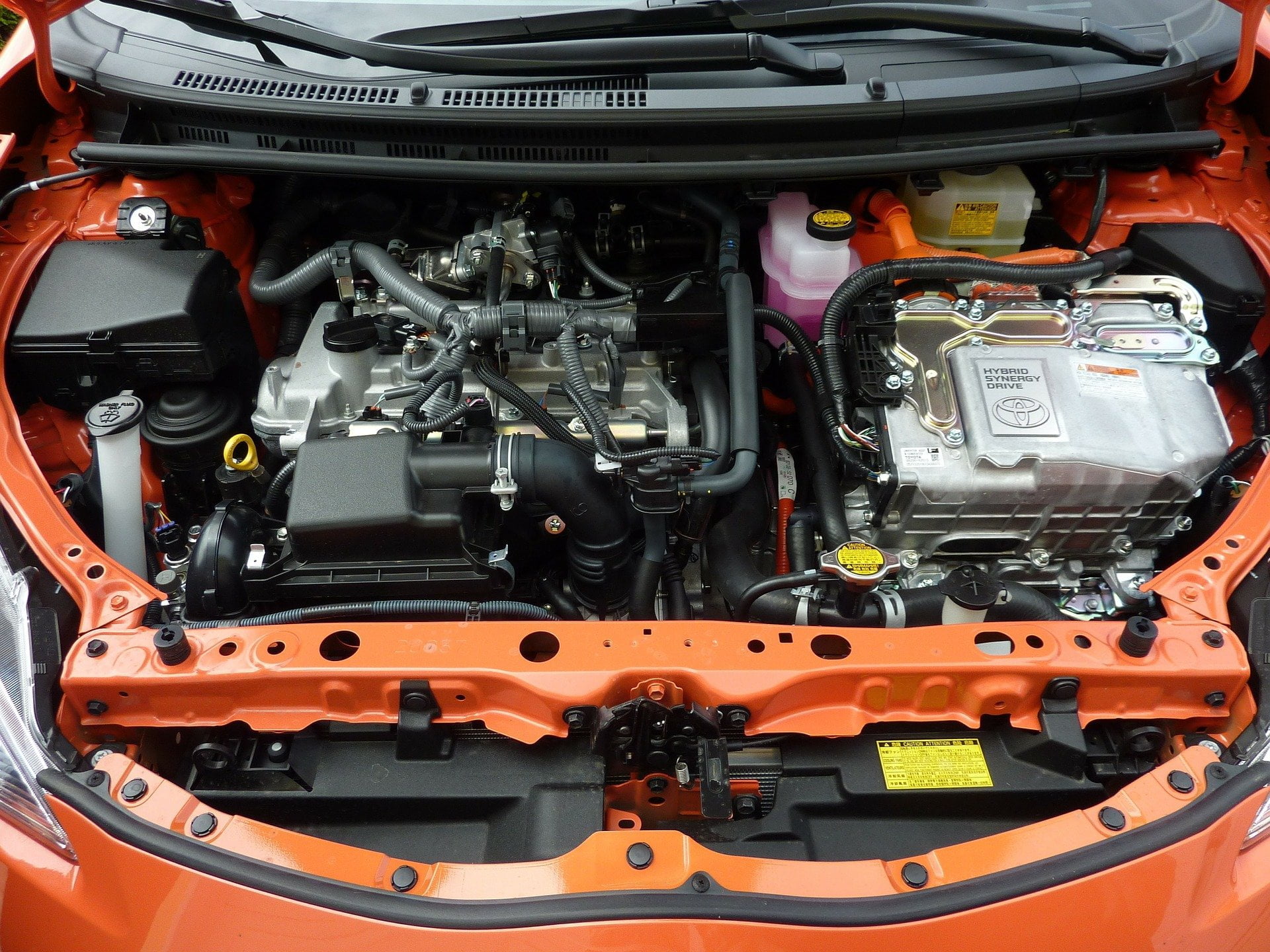 Hybrid Car Engine Bay Detailing and Cleaning Service Islamabad
